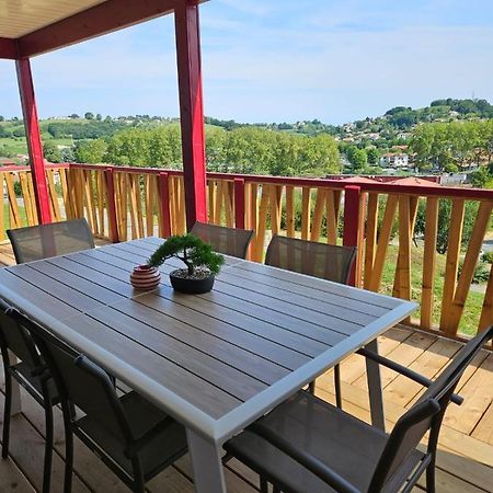 Chalet Avec Piscine, Climatisation & Vue De 2 A 6 Personnes - Hasparren - Pays Basque - Chalet Ibaia Bagian luar foto