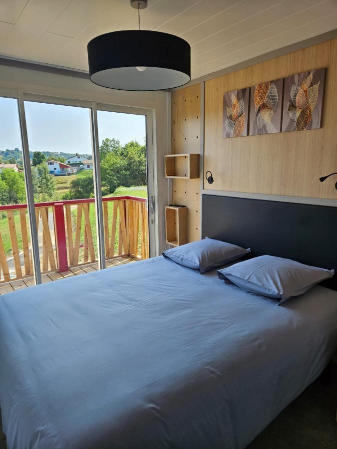 Chalet Avec Piscine, Climatisation & Vue De 2 A 6 Personnes - Hasparren - Pays Basque - Chalet Ibaia Bagian luar foto